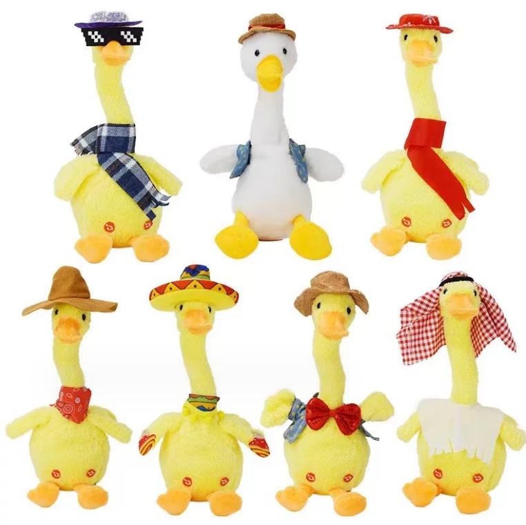 Đồ chơi cây xương rồng , con vịt nhảy múa biết nhảy, hát và nhại tiếng