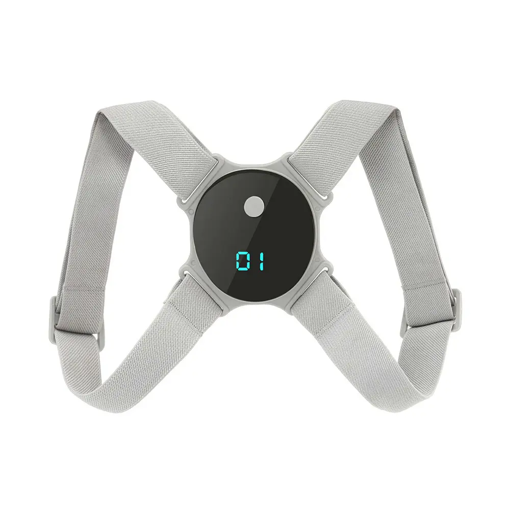 Đai Chỉnh Sửa Lưng Màn Hình LCD Thông Minh, Dây Đeo Vai Có Thể Điều Chỉnh Thiết Bị Chỉnh Tư Thế Chống Tắt, Bảo Vệ Mắt, Thích Hợp Để Chống Mỏi Lưng