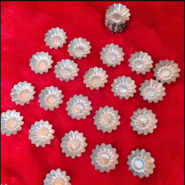 40 PCS CETAKAN NASTAR MINI -CETAKAN KUE KERING-MOTIF BUNGA Kitchenware