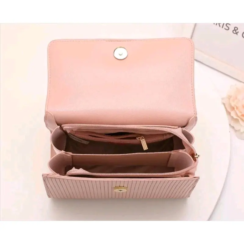 JC Tas Fashion Wanita Nadean Series Tas Wanita Handbag Tas Selempang Wanita [1019] Kulit Pu 4