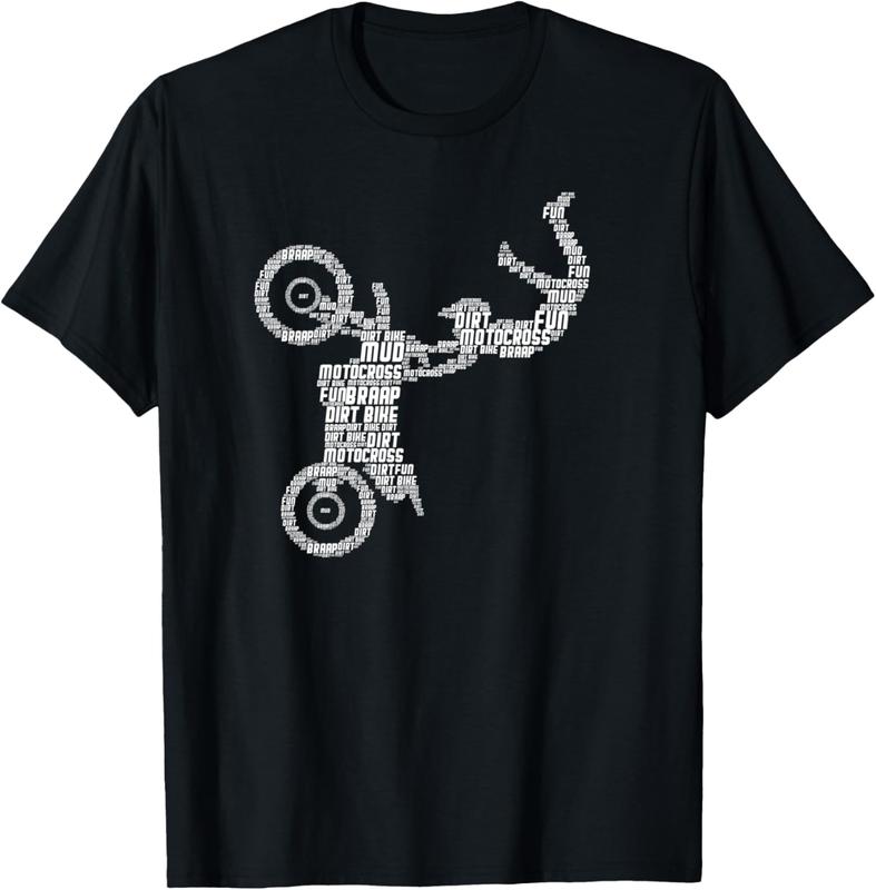 TikTok Shop Dirt Bike Rider Motocross Enduro Dirt Biking Boys Unisex Graphic T Shirt