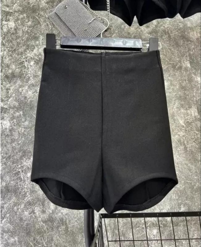 Quần short ngắn nữ đen lưng cao tôn dáng dài Quần Đùi ôm bó nữ mặc nhà Cạp Cao Nâng vòng 3 Chất vải Umi dày dặn Co dãn 4 Chiều Đẹp Pants Women Baggy quan ngan nu