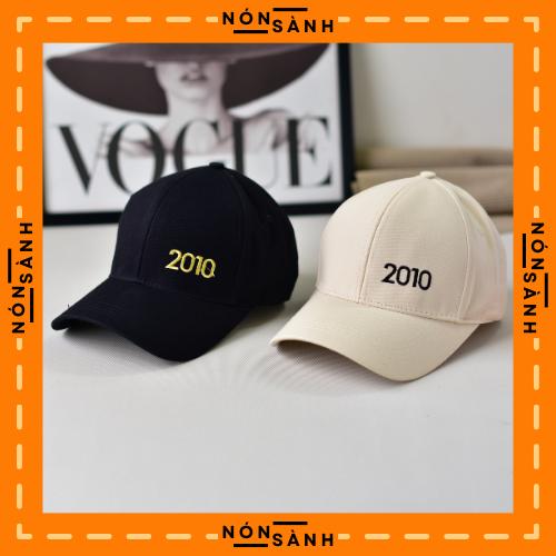 Mũ lưỡi trai thêu năm sinh từ 1980 - 2020 chất kaki form unisex nam nữ_nonsanh