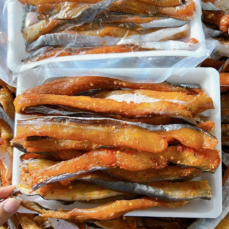 Khô cá dứa tẩm vị tỏi ớt thái sợi vị miền tây 1 Food Cay 2
