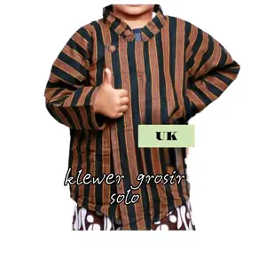 surjan lurik anak ll surjan anak laki-laki Baju