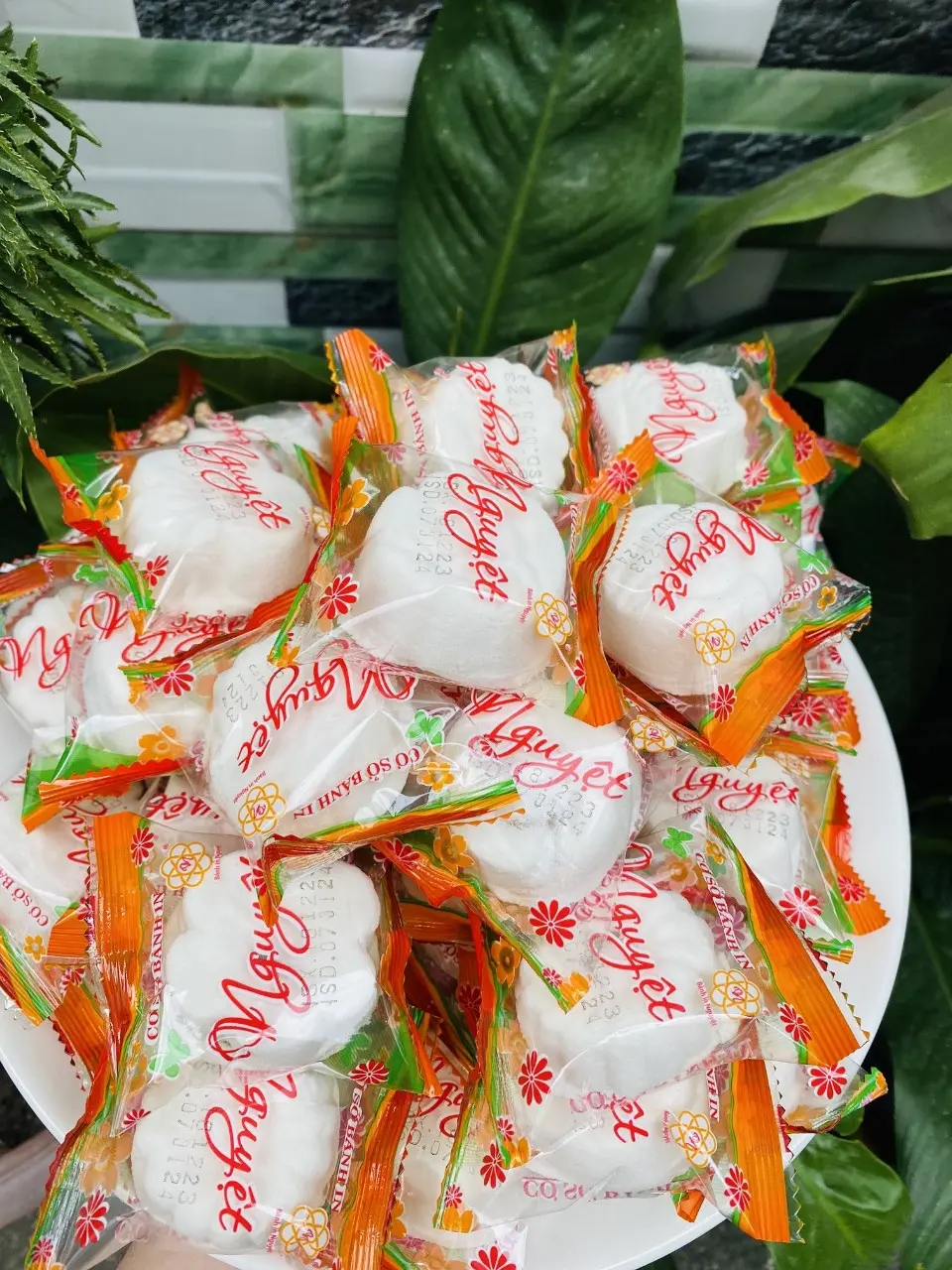 500g bánh in mini NGUYỆT (25-27 CÁI) TRUYỀN THỐNG 2 VỊ Snack Ăn Vặt Thức Ăn