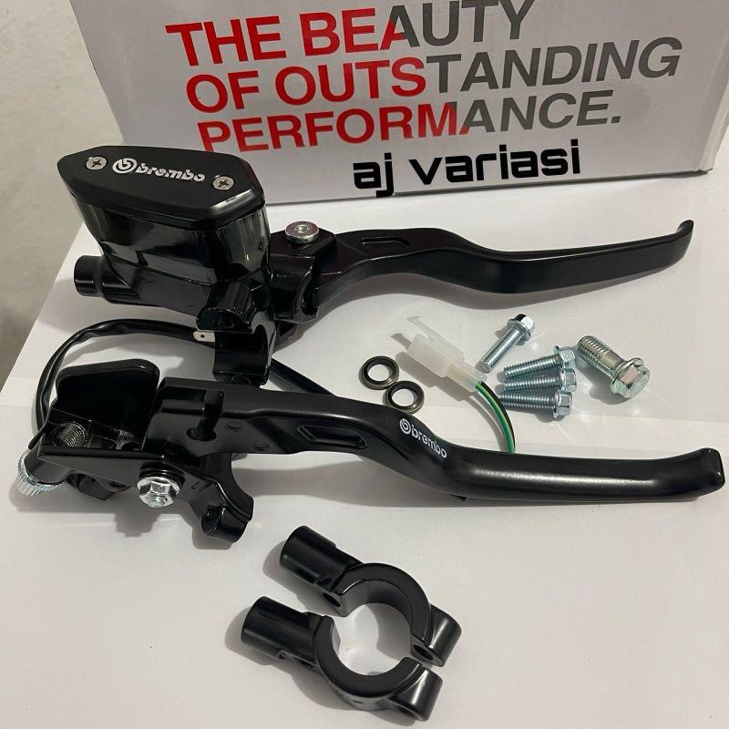 Master Rem Tipe Oval + Handgrip Sisik + Jalu stang CNC UNIVERSAL Duta Outdoor 2