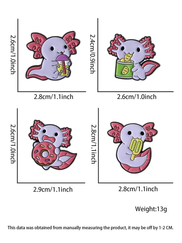 Cute Cartoon Frog Design Brooch, Fashion Alloy Badge for Women & Men, Enamel Pin Suitable for Backpacks, Jeans, Scarves, Hats Decoration 1
