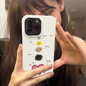 Art Graffiti Compatible with Apple 16 Pro Max Phone Case iPhone 15 Plus/14/13 Jelly Case 12/11