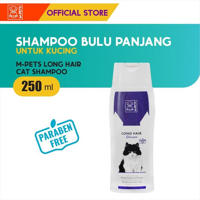 Gambar M-Pets Long Hair Cat Shampoo 250 ml / Shampo Kucing Bulu Panjang dari M-Pets Volk Pets Indonesia Kota Tangerang Tokopedia