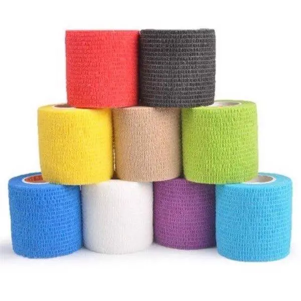 Băng Keo Thể Thao Cao Su Non Tự Dính Quấn Cổ Tay ,Cổ Chân , Đầu Gối ,Tránh Căng Cơ ,Giảm Chấn Thương.