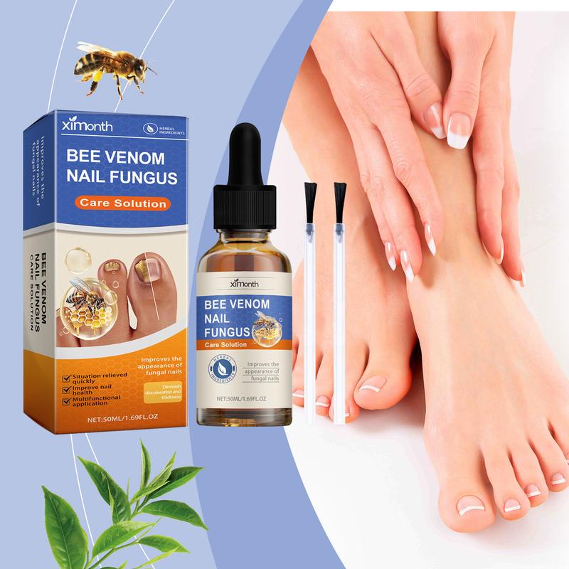 XiMonth Tinh chất nấm móng 50ML, tinh chất thảo dược loại bỏ nấm móng tay chân nhập khẩu, chăm sóc móng tay chân, dưỡng ẩm, an toàn, thiết kế đơn giản