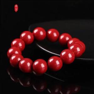 Gelang Tangan Lingkaran Tunggal, Bahan Cinnabar, Untuk Wanita, Tahun Zodiak, Gelang Tangan Cinnabar Pasir Ungu dan Emas, Gelang Lingkaran Biasa, dengan Cinnabar Jewelry Bracelets Bangles Matte