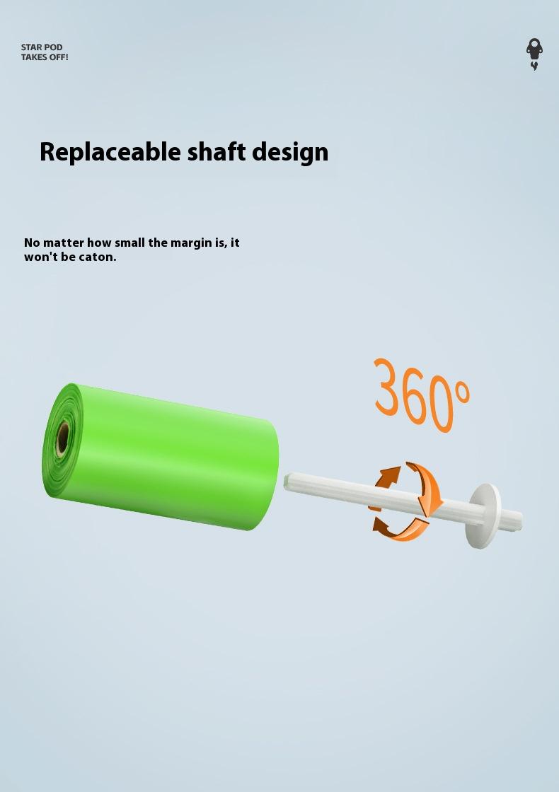 Product Introduction of Environmentally Friendly Pet Garbage Bag Dispenser Dog 5