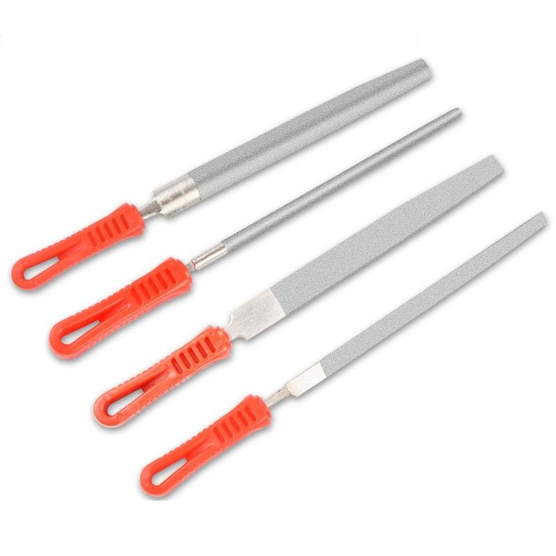 Product Introduction of High Hardness 6/8 Inch File Hand Tool Flat/Semicircle/Triangle/Square/Circle Polishing File Polishing Sharpening Sharpening File 18