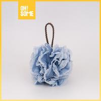 Gambar OHSOME - Solo Corner Bath Ball Shower Puff Dengan Motif Renda Alat Mandi - Blue dari OHSOME Homeliving Kab. Bekasi 1 Tokopedia