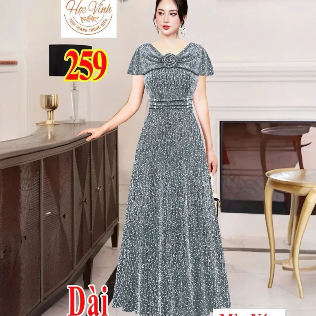 maxxi choàng vai che khuyết điểm tốt dự  siêu xinh m259 Dress Women    m  váy dự  tiệc
