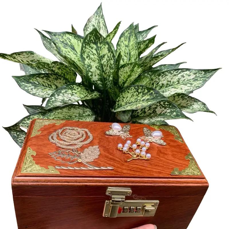 Hộp tiết kiệm có khóa số Đựng Tiền ,hộp đựng đồ trang sức Đồ Gỗ Dũng Tuyến.