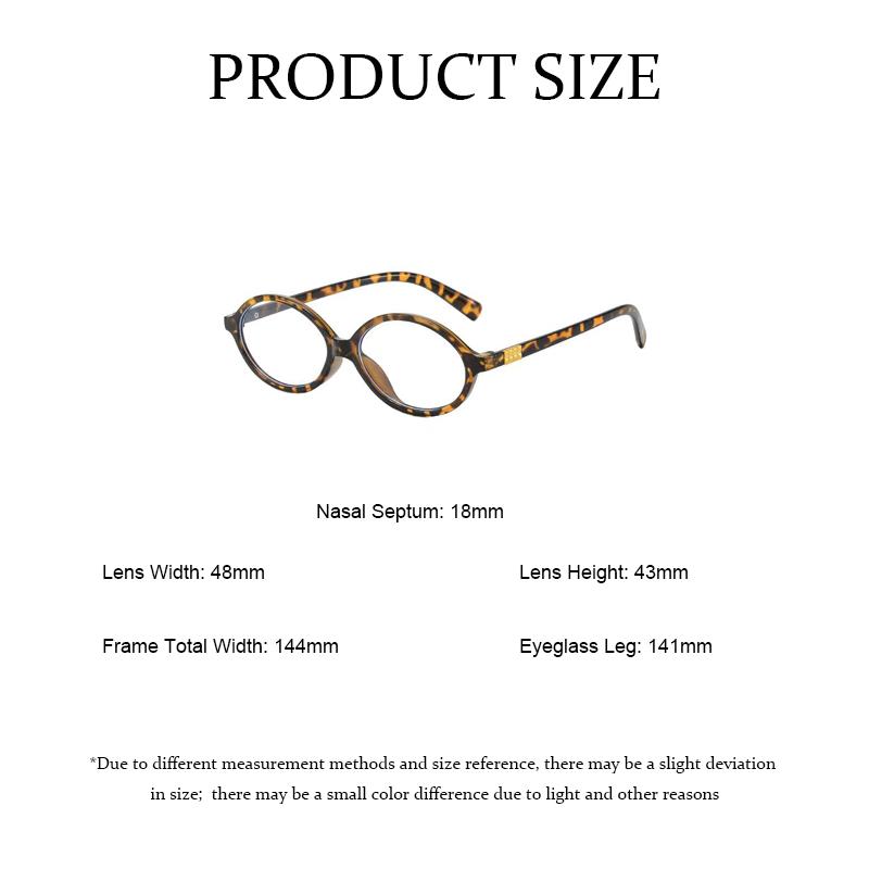 Oval Frame Glasses Retro Anti Blue Light Optical Glasses Small Frame Glasses Oval Frame Glasses Retro Anti Blue Light Optical Glasses Small Frame Glasses