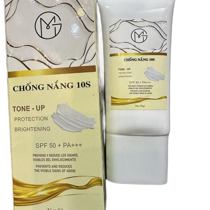  Kem chống nằng 10S nâng tông bảo vệ da mặt Thương hiệu miu Nguyễn 