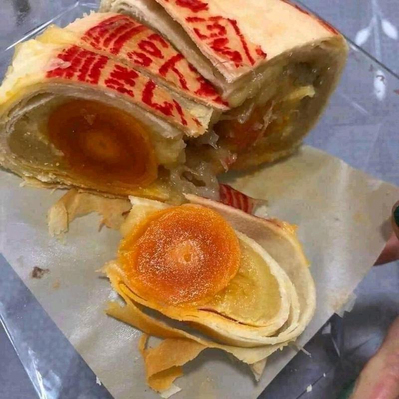 Bánh Pía Sóc Trăng Siêu To 8 Trứng Tân Huê Viên - Snack, Food - Sen, Chua Thức Ăn Cake crepe 6