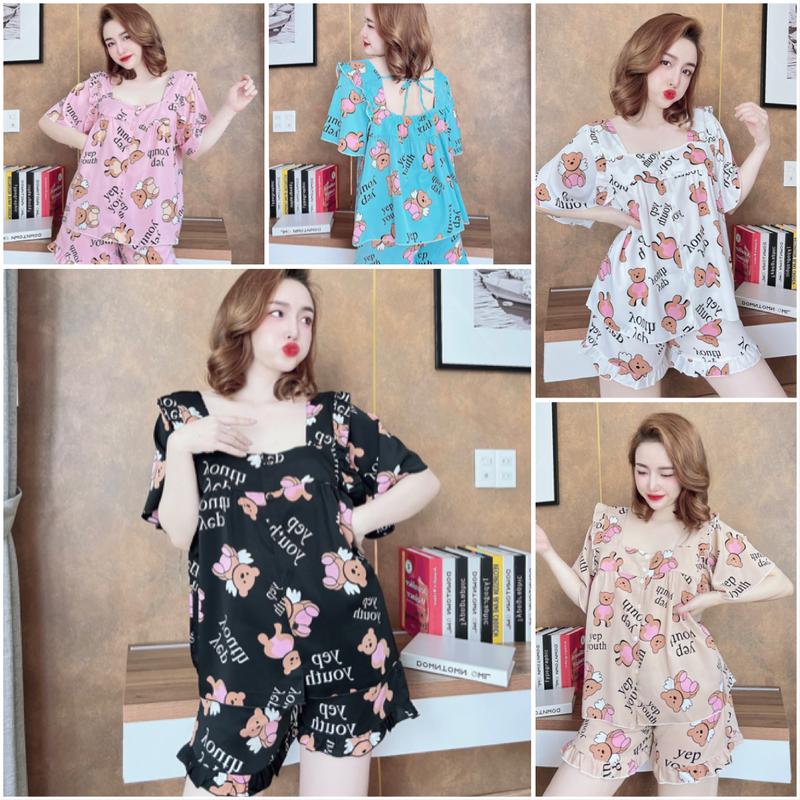 Đồ ngủ Bigsize 50-100kg chất lụa mango mềm mát Trơn