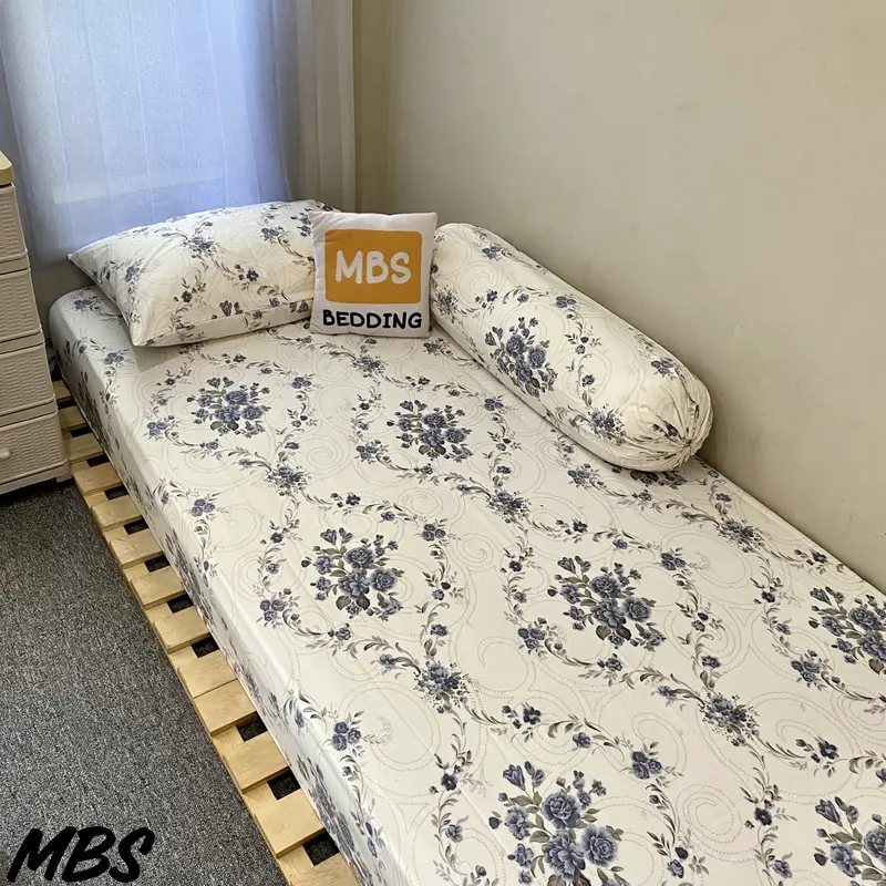 #1 SPREI / BED SHEET / SEPREI DOUBLE KARET AESTHETIC |FREE SARUNG BANTAL & SARUNG GULING 3