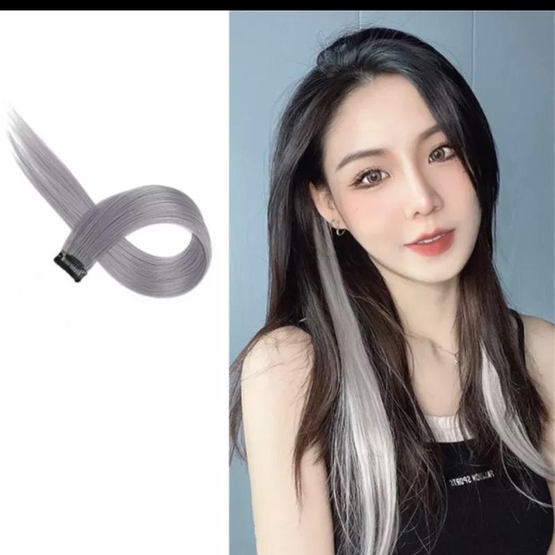 1 sợi highlight dạng kẹp các màu thời trang 6