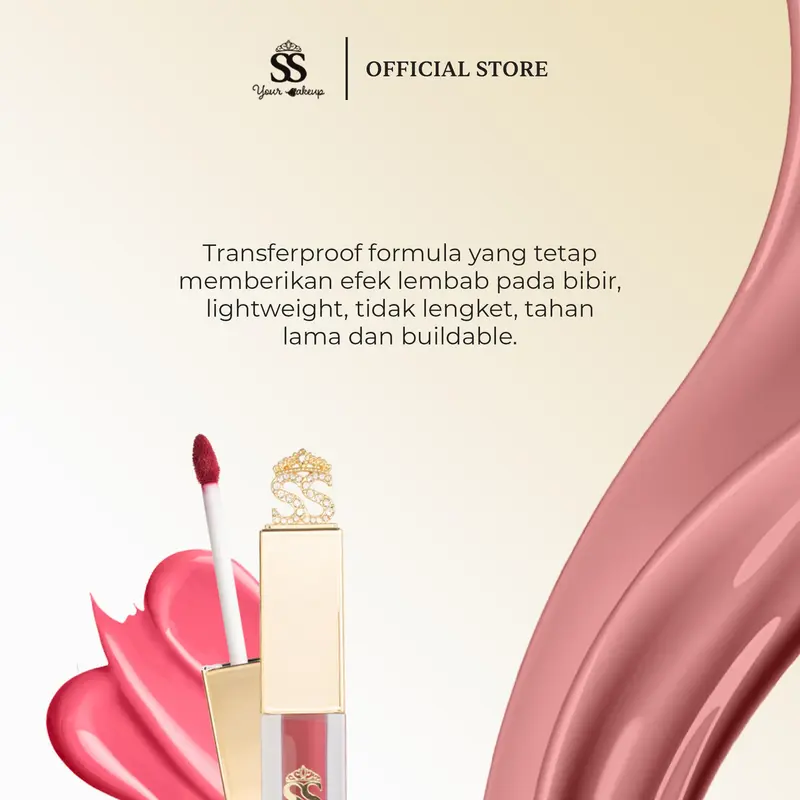 [SS YOUR MAKE UP] - Luxe Silk Matte Lip Cream Lipstik Matte 3