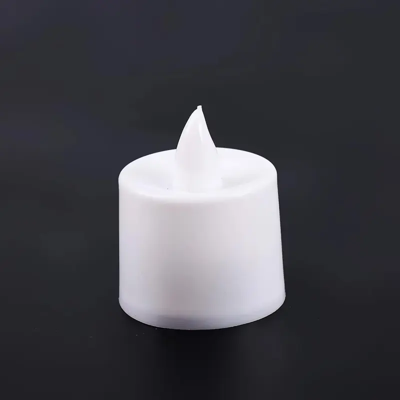 Lilin Elektrik LED Ukuran Mini Dekorasi Lampu Baterai Kecil Warna Warni Candle Light 4