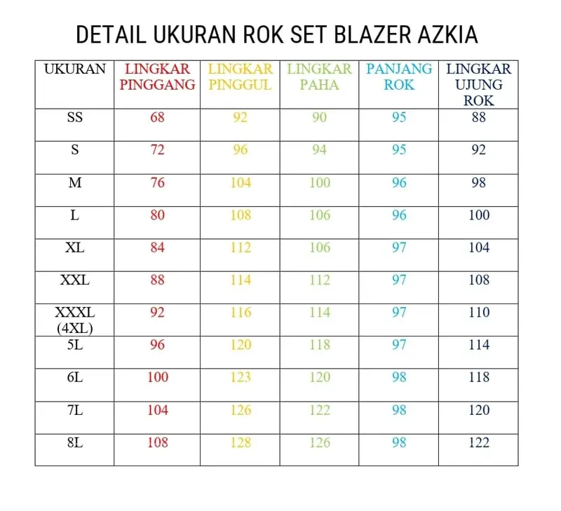 Setelan Blazer Benhur Rok atau Celana-Blazer Azkia-Seragam Kerja 5