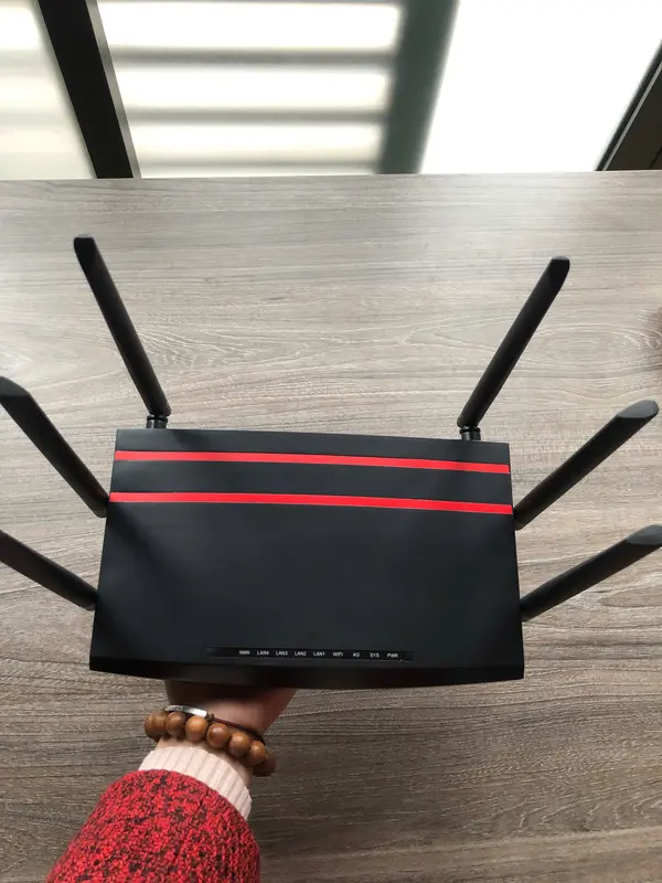 phát wifi từ sim 4G, bộ Bộ phát wifi 4G LTE B688 có 1 cổng WAN 4 cổng LAN, 6 ăngten Siêu Khỏe, hàng cao cấp 7