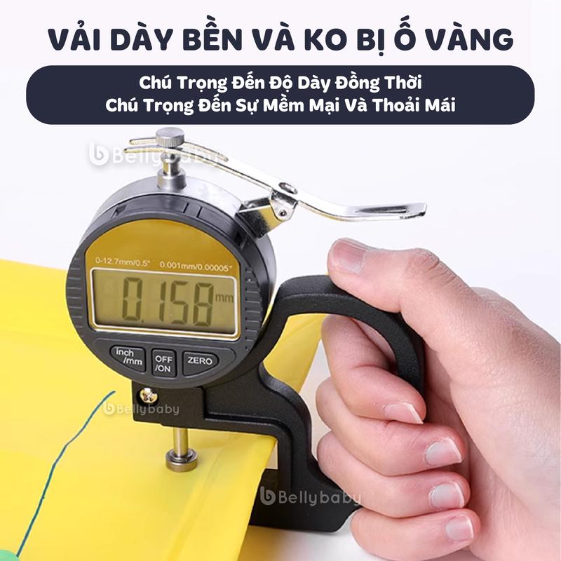Áo mưa cho bé Belly Baby, Áo mưa trẻ em cho bé trai, bé gái có ngăn đựng balo, màu sắc dễ dương, chất liệu EVA an toàn 8