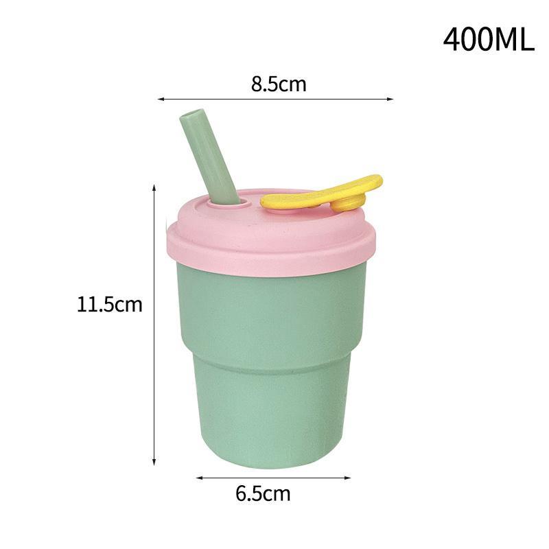 Full plastic cup water cup portable sealed creative hand cup ins fashion gift logo plastic cup 8