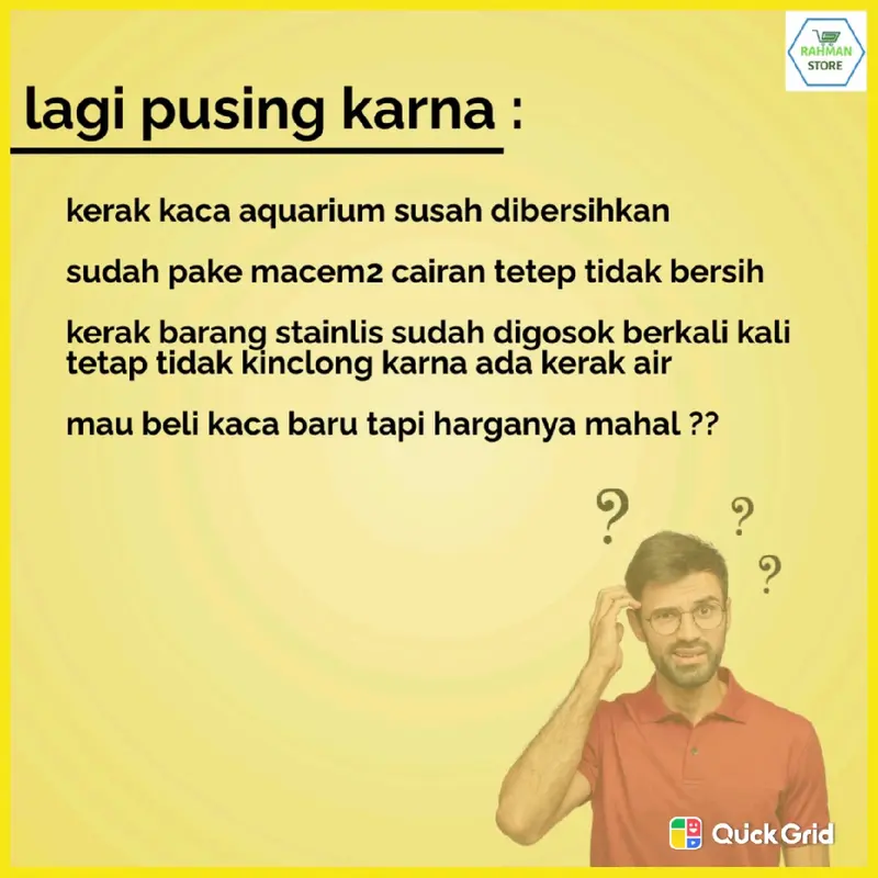 CAIRAN PEMBERSIH KERAK AIR JAMUR PADA KACA AQUARIUM AKUARIUM AMPUH OBAT PEMBERSIH ANTI JAMUR KACA AQUARIUM STANKLIN 1