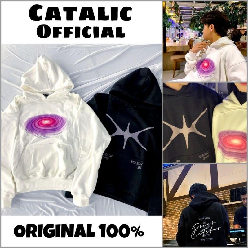 Hoodie CATALIC COLLECTION ORIGINAL 100% | Universe White Catalic First Collection | Catalic Second Collection 0