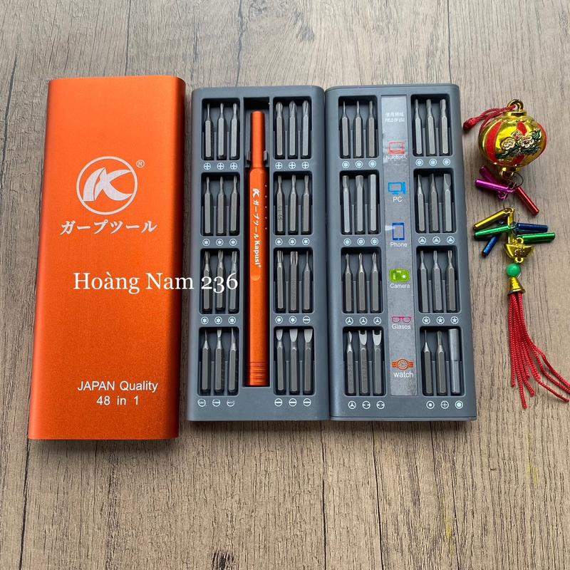 Bộ Tua Vít Sữa Điện Thoại Đa Năng Kapusi 48 Đầu Vít