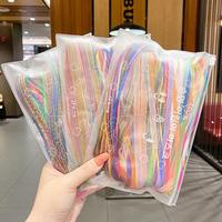 Gambar TALI KEPANG RAMBUT WARNA-WARNI ANAK / AKSESORIS HIASAN RAMBUT ANAK PEREMPUAN / RAINBOW / WARNA WARNI / JEPITAN Fashion - Slate dari Mysterygirl.id Kab. Bogor 3 Tokopedia