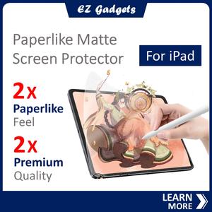 Paperlike Matte Screen Protector Tempered Glass for iPad Air 6 M2 iPad 10 iPad 9 iPad Air 4 Air 5 Pro 11 mini 6 Protection Tablet Cover Protective Sticker