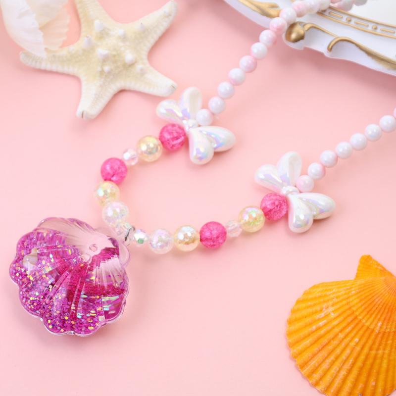 Product Introduction of Best-Selling Ocean-Themed Jewelry Set for Girls - Necklace, Bracelet & Earrings with Sand & Shell Design 10