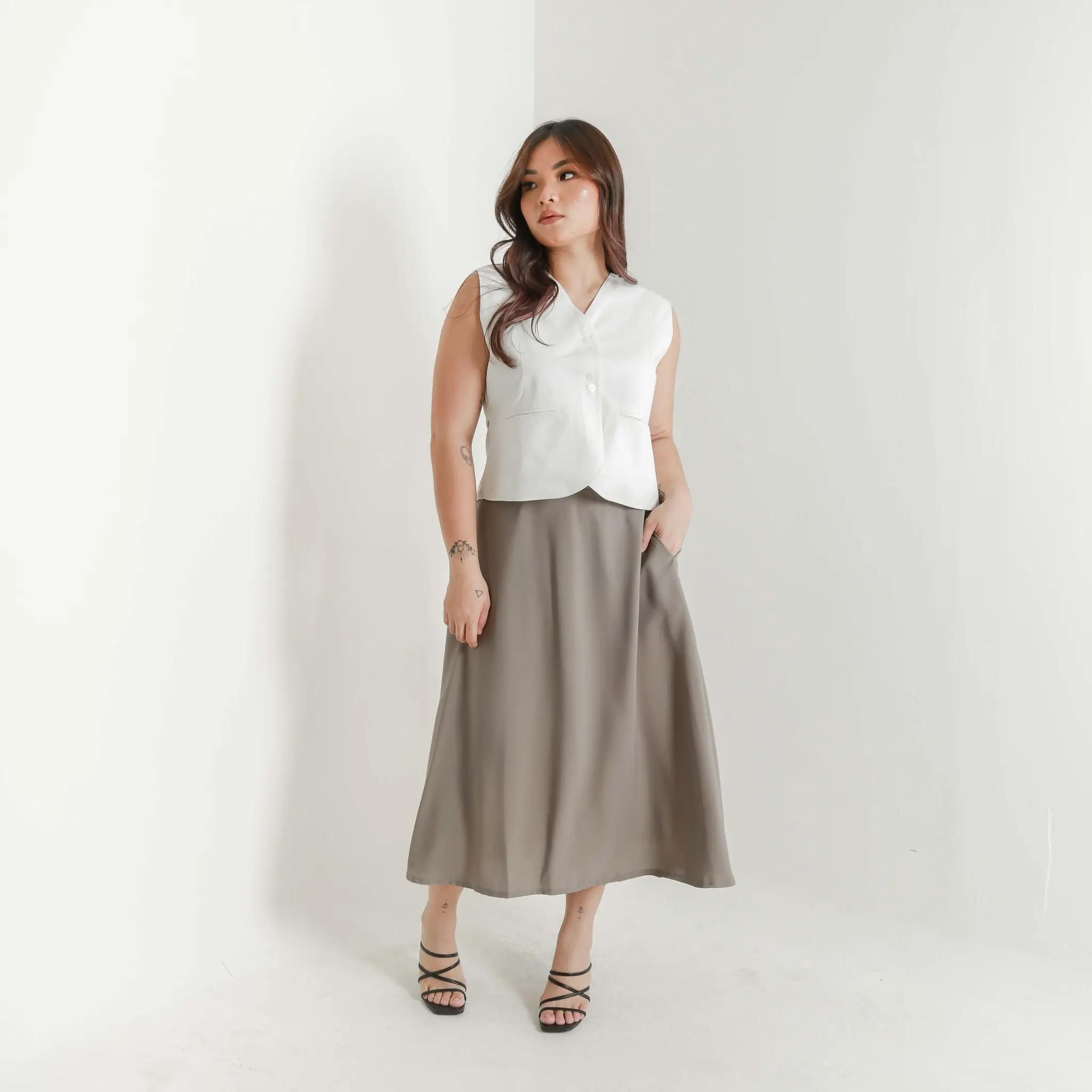 [Tutuloph] Jovie Skirt | Rok Wanita | ALLSIZE - BIGSIZE