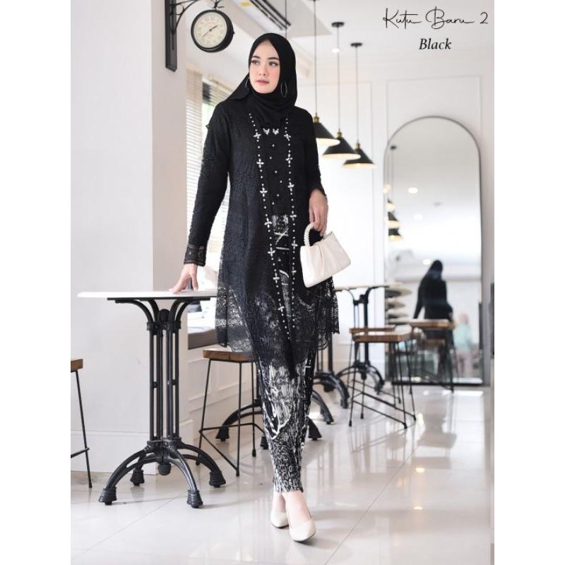 NEW SET KUTU BARU MALIKA/SET TUNIK MALIKA/SET TUNIK DELISA/SET KEBAYA PESTA/SET KEBAYA WISUDA/SET TUNIK SERAGAMAN 2