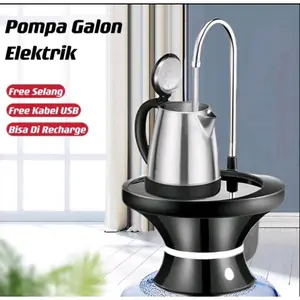 Water Pump SHUANGXIONG SX-205 Pompa Air Galon Minuman Hemat Daya dan Tahan Lama Free Kabel USB