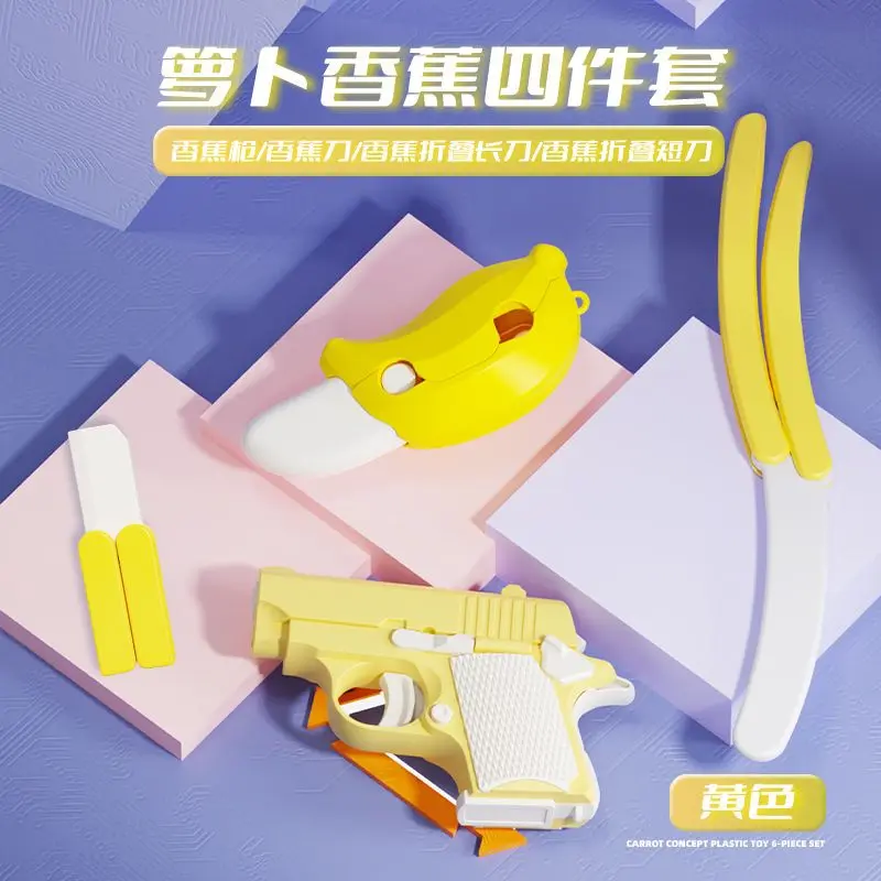 Bộ Đồ Chơi In 3D, Chính Thức, Người Nổi Tiếng Trên Internet, Xe Đạp Dưa Chuột Trọng Lực, Đồ Chơi Giảm Căng Thẳng, Thiết Kế Dễ Thương Cặp Đôi, Có Dao Dưa Chuột