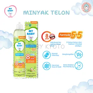 BK My Baby Minyak Telon Plus Eucalyptus Anti Nyamuk Tahan Lama 8 Jam