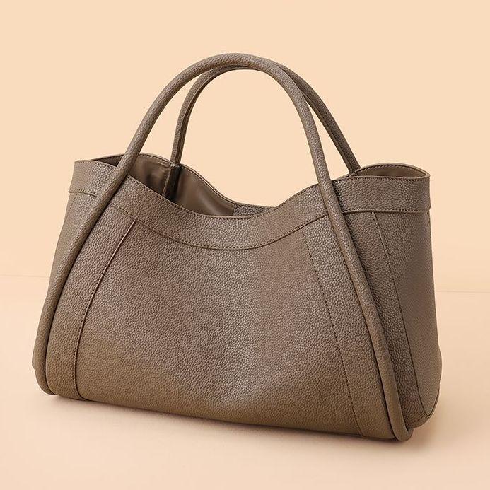Big Lady Big Bag Women's Large Capacity Exquisite Shoulder Bag High Sense Special-Interest Design Crossbody Commuter Tote 3