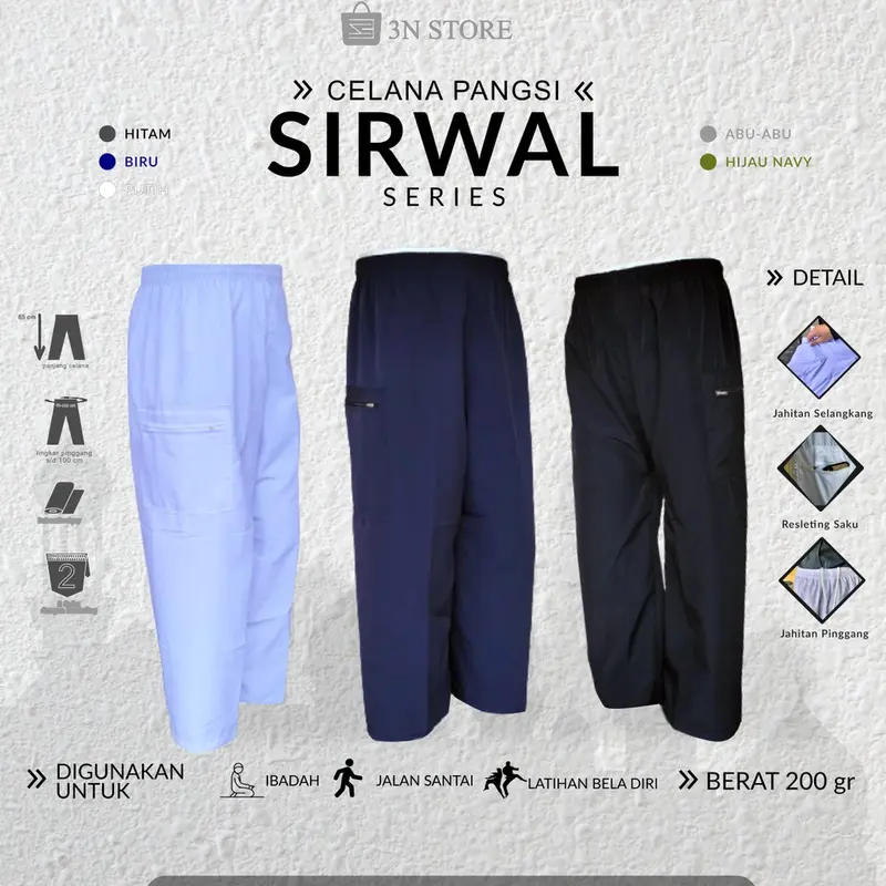 Ma14 Celana Pangsi Sirwal Sontog Cingkrang 0