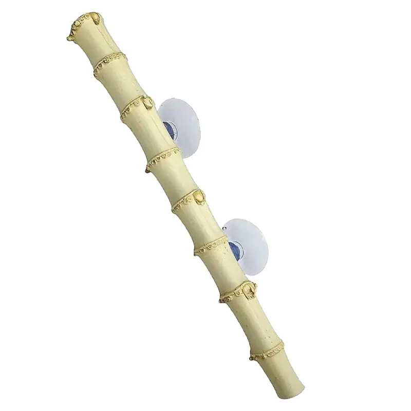 Reptile Corner Vine Branch with Suction Cups Fish for Tank Landscaped Decoration for Bearded-Dragon Lizard Geckos