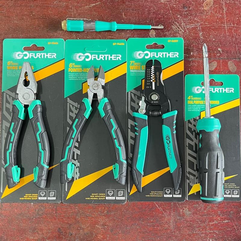 Combo 5 món chuyên dụng sửa chữa ( kìm điện 6, kìm cắt 6, kìm tuốt dây, tô vít 2 đầu, bút thử điện )