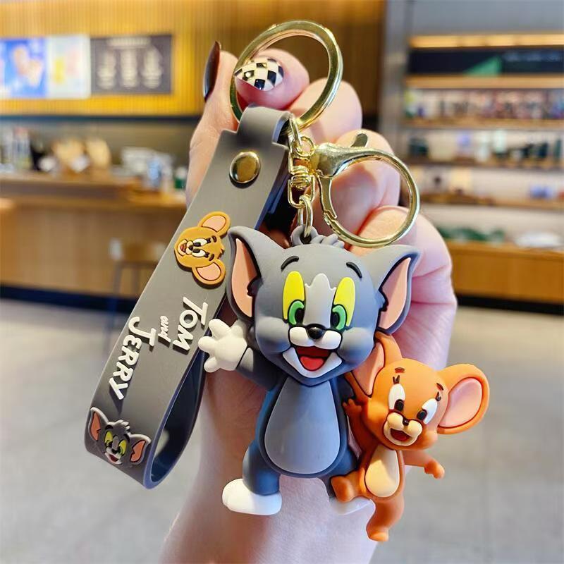 Product Introduction of Dây Chuyền Chìa Khóa Tom Và Jerry, Thiết Kế Sáng Tạo, Búp Bê Mặt Dây Chuyền Dễ Thương, Móc Chìa Khóa Hoạt Hình, Đồ Trang Trí Ba Lô Cặp Đôi Tom, Có Ngày Tháng Năm 2025 9